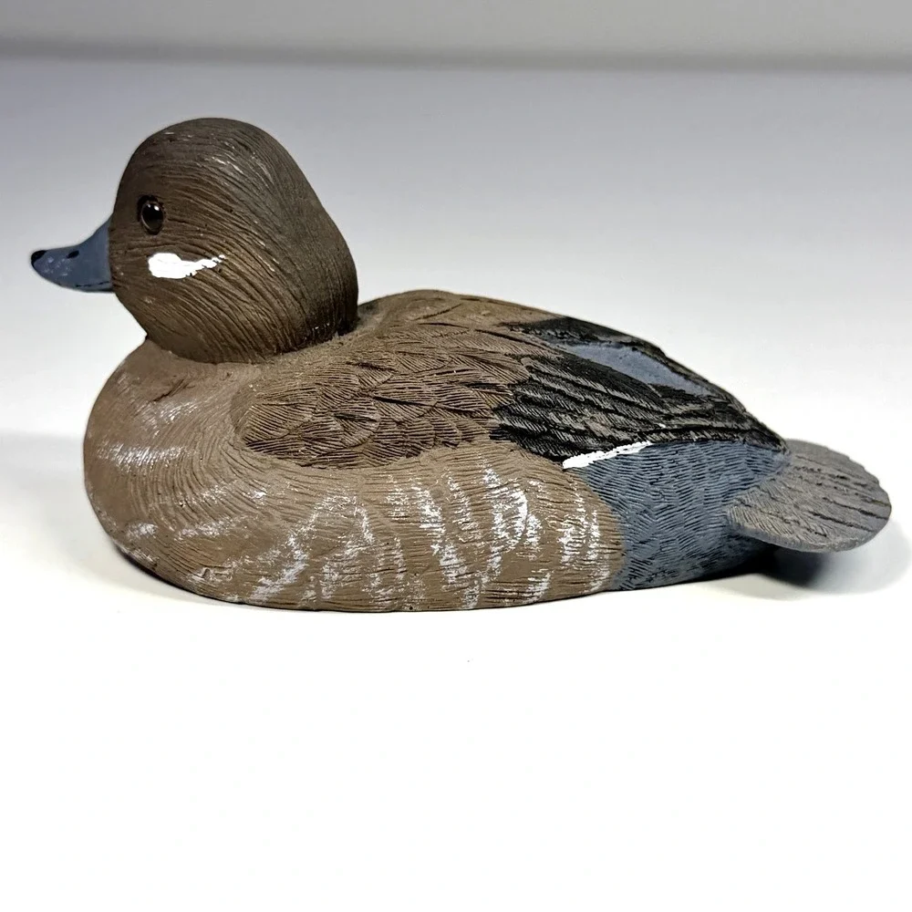 Jennings Decoy Co Bufflehead Duck Miniature Decoy Hand Painted Signed 4.5